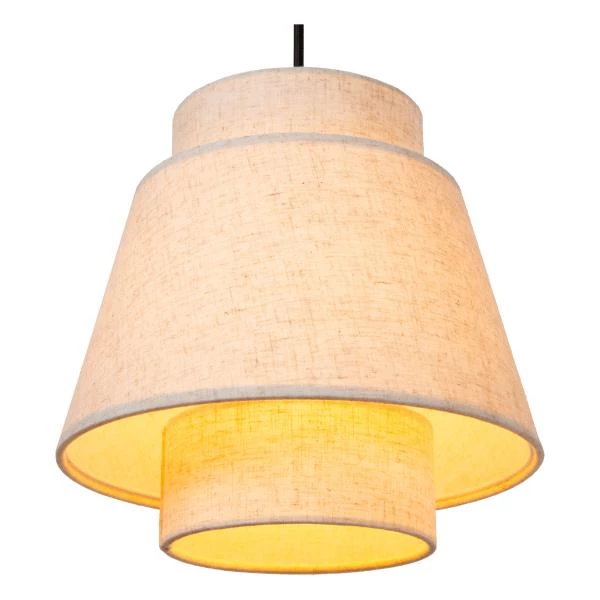 Lucide TRIBUTE - Pendelleuchten - 3xE27 - Beige - detail 1
